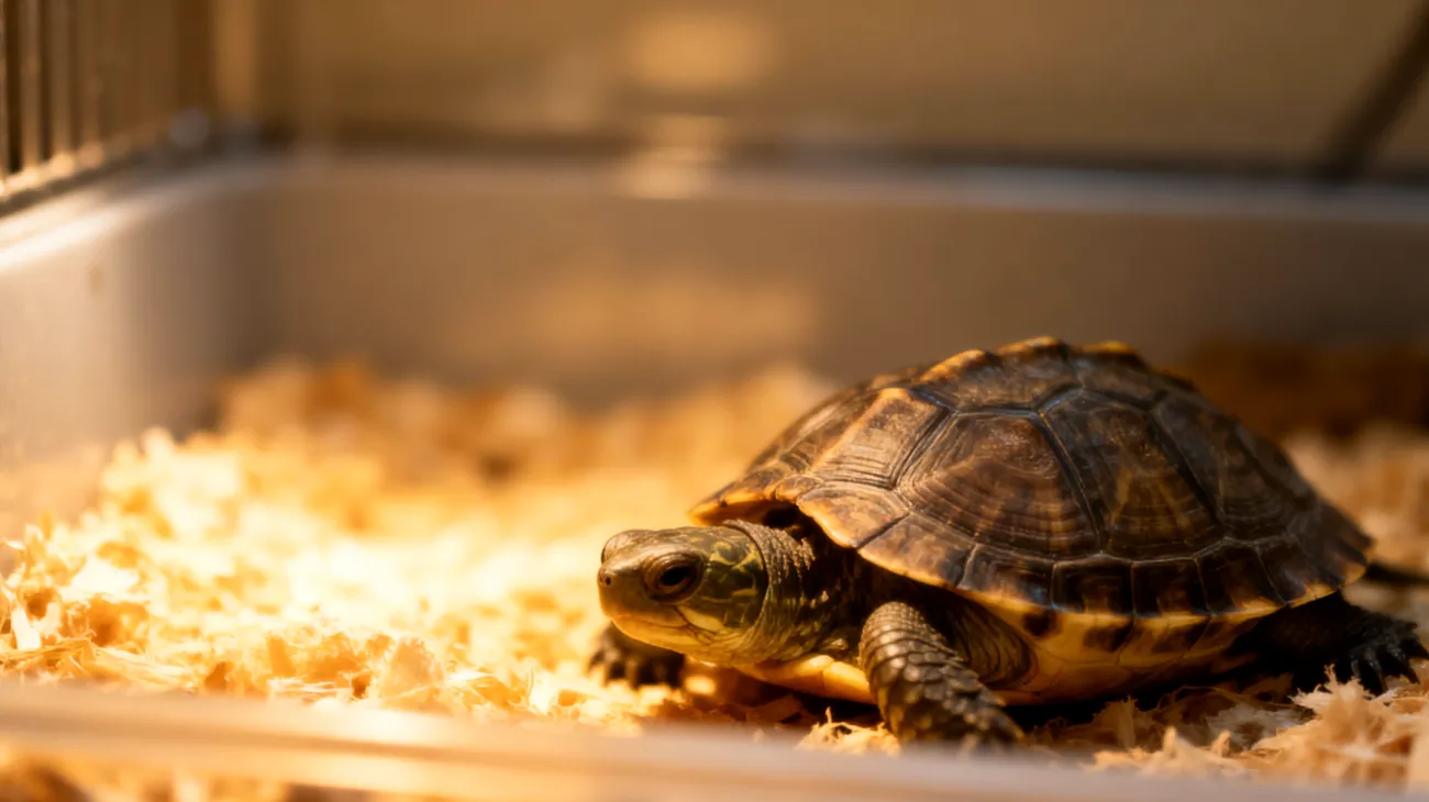 Eine Schildkröte nach der Kastration benötigt spezielle Beschäftigungsaktivitäten, die ihre eingeschränkte Mobilität und den Heilungsprozess berücksichtigen, da herkömmliche Spielideen zu anstrengend oder ungeeignet sein könnten"