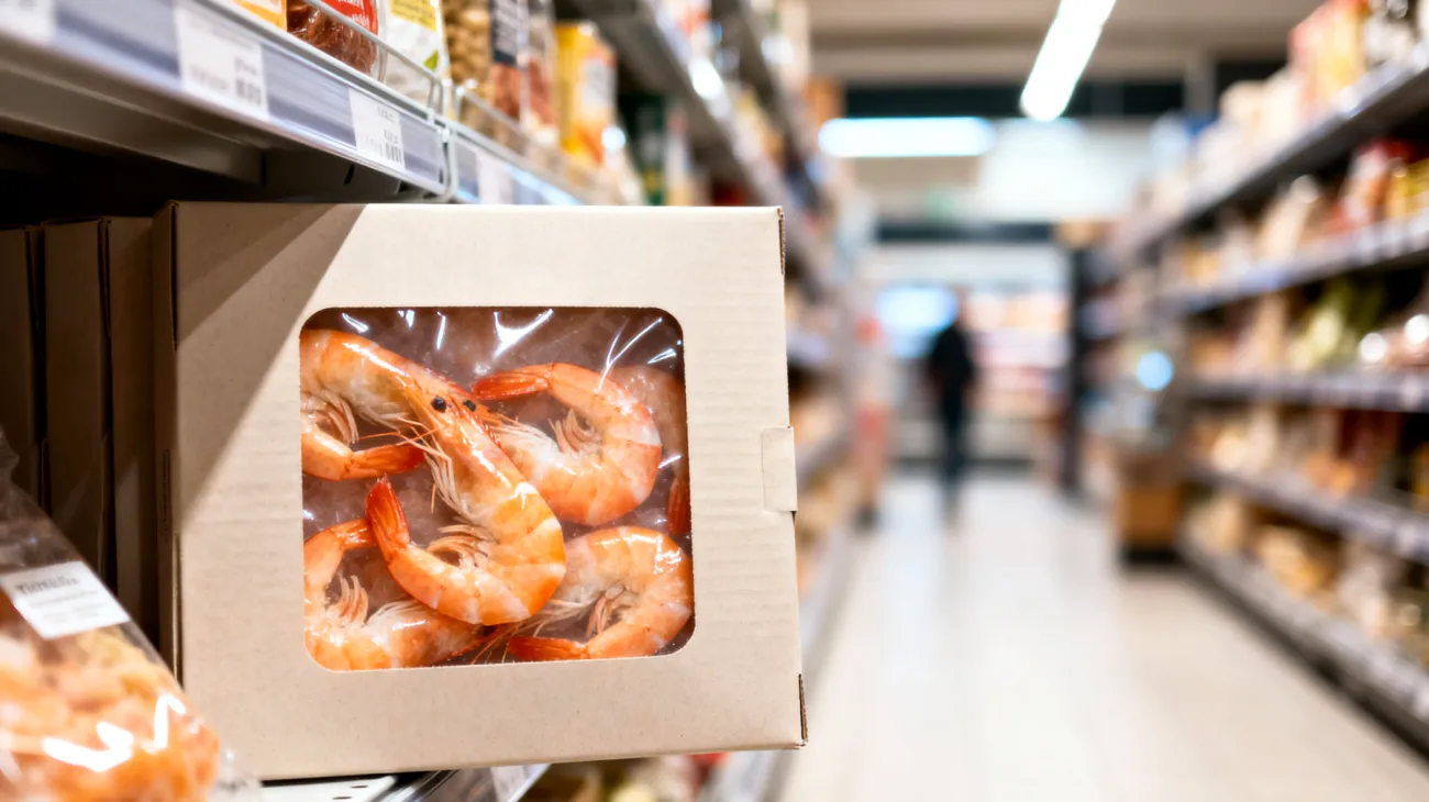 Tiefkühlgarnelen"