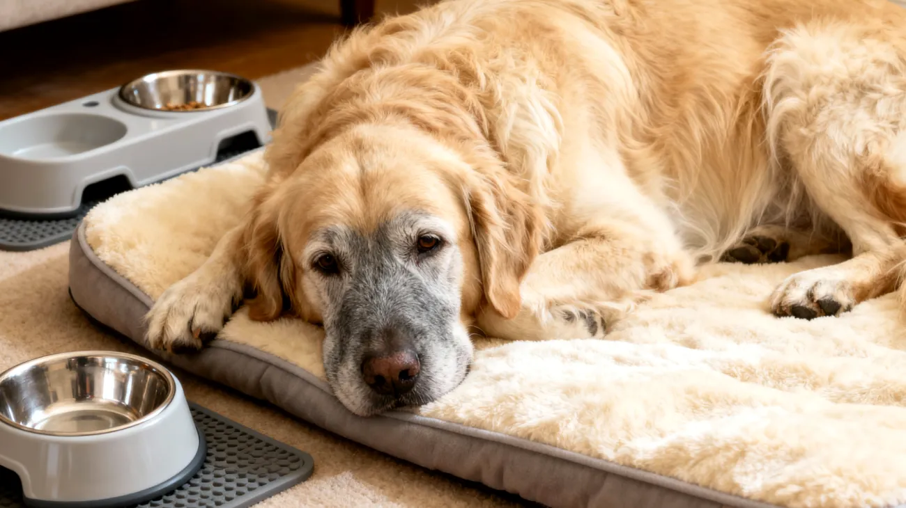 Ältere Hunde benötigen angepasste Pflegeprodukte und spezielles Zubehör, da herkömmliche Produkte oft nicht den veränderten körperlichen Bedürfnissen von Senioren entsprechen - wie orthopädische Betten für Gelenkprobleme, rutschfeste Matten oder leichter zu handhabende Futternäpfe"