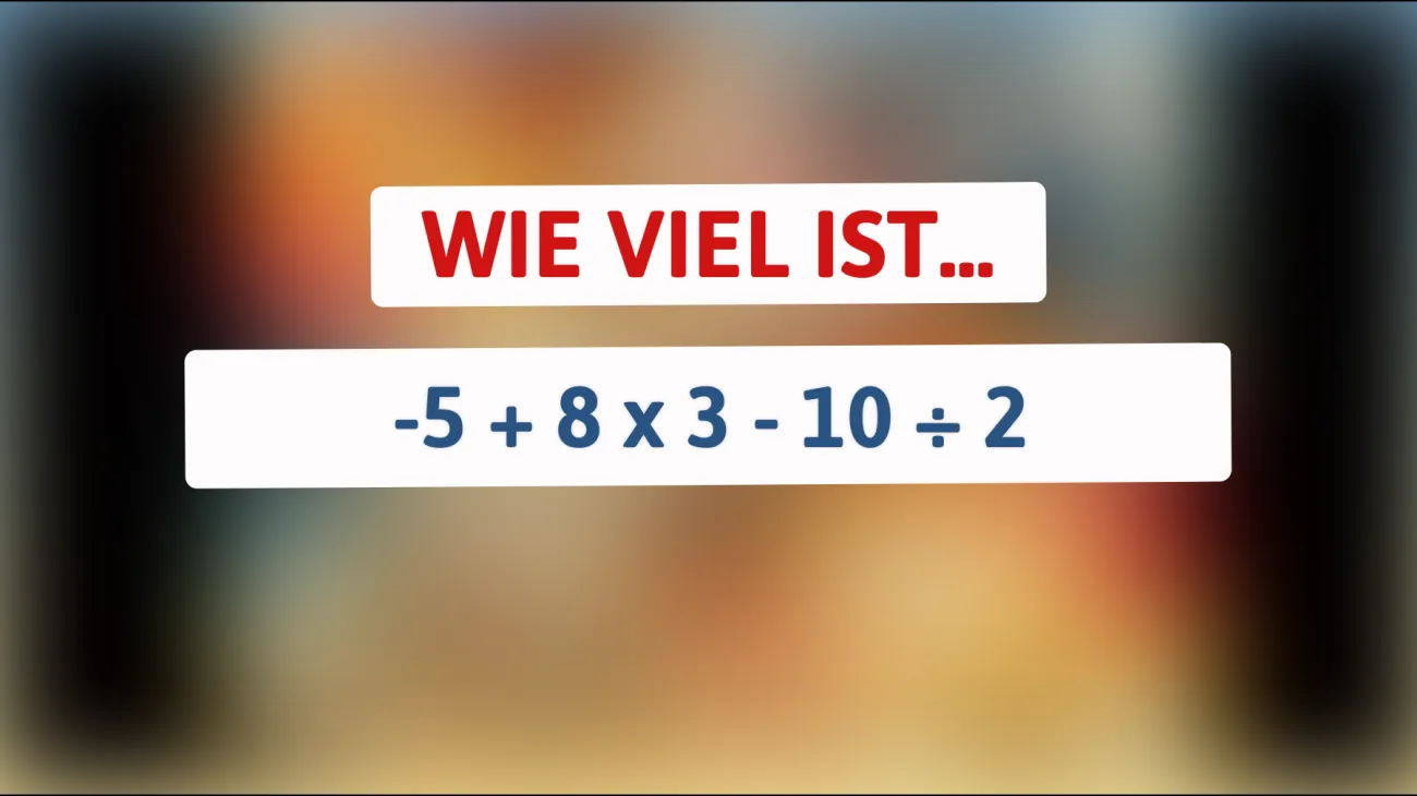 Nur 1% der Menschen können diese mathematische Herausforderung lösen: Wie gut sind deine Fähigkeiten wirklich?"